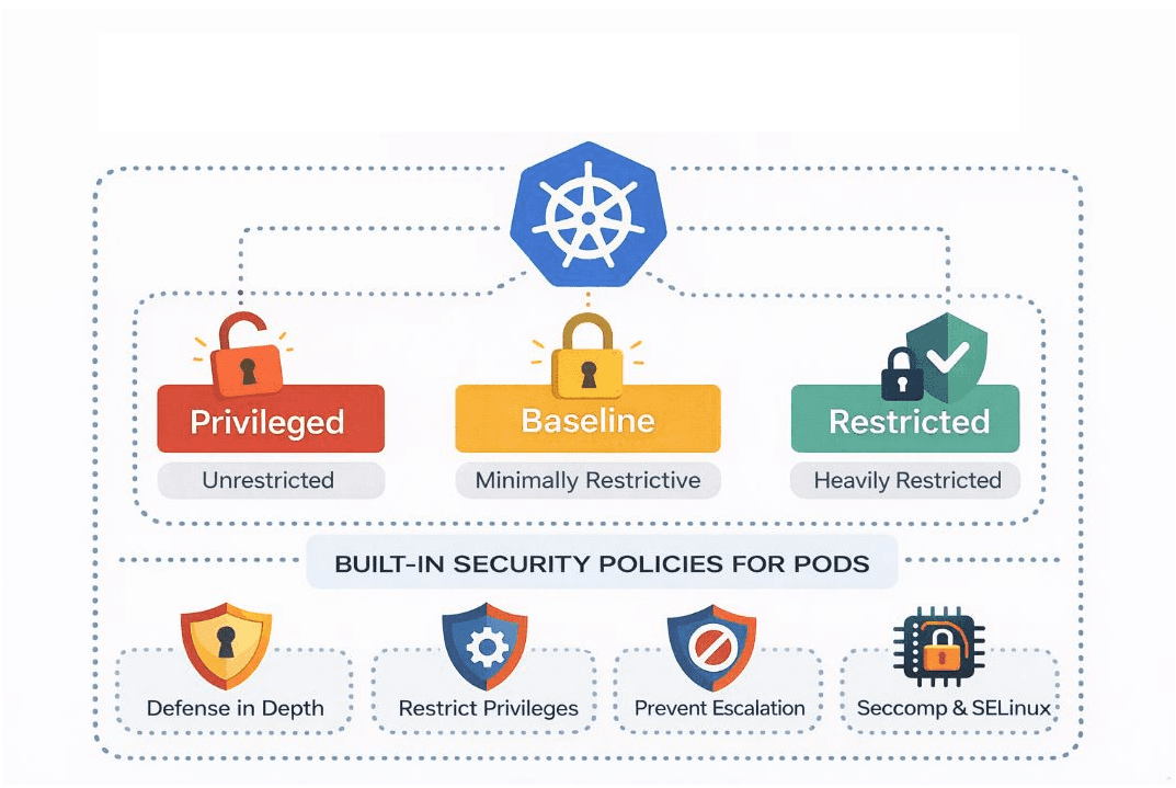 Kubernetes Security — Pod Security Standards & Network Policies
